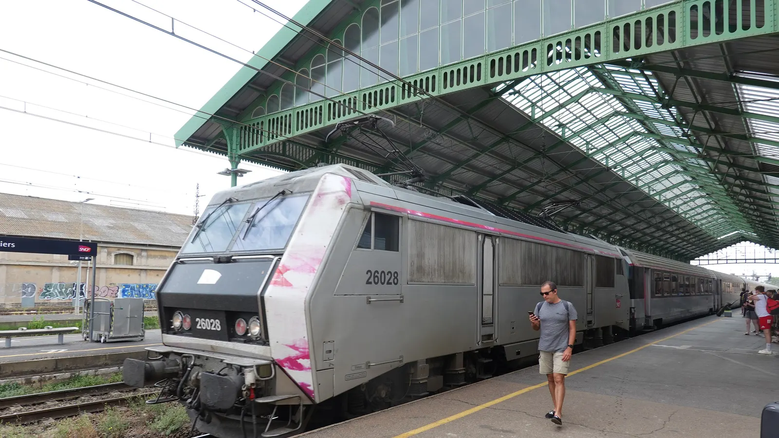 La gare de Béziers